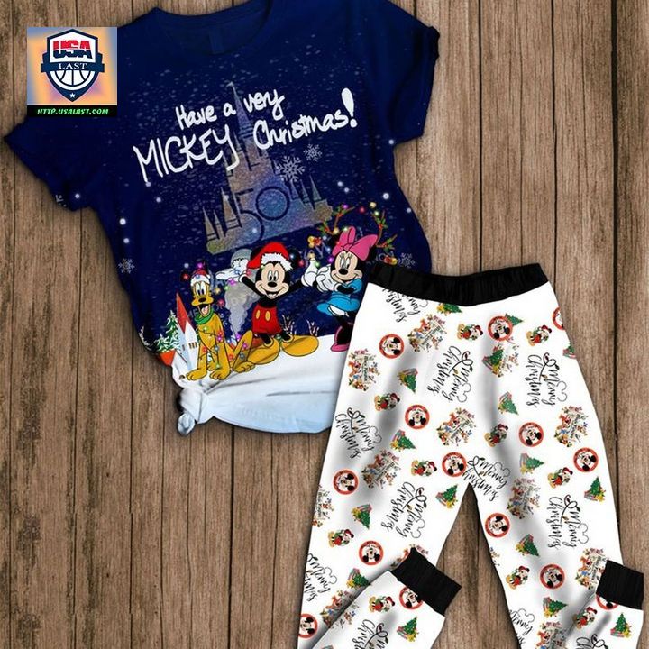 Disney Have a Very Mickey Christmas Pajamas Set – Usalast