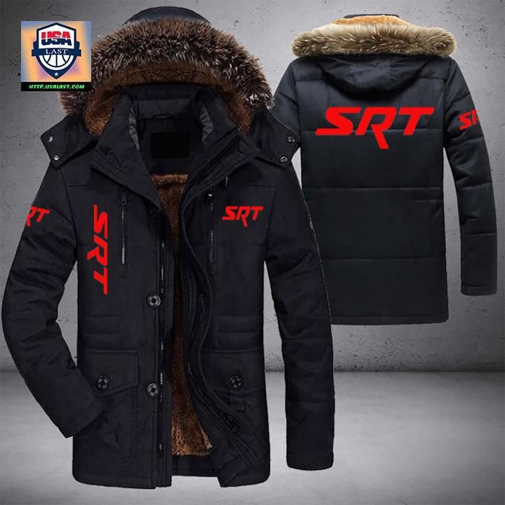 Dodge SRT Logo Brand Parka Jacket Winter Coat – Usalast