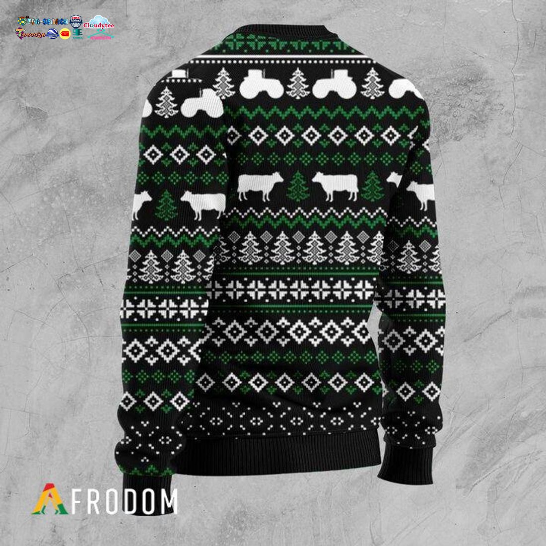 Don't Be A Salty Heifer Ugly Christmas Sweater