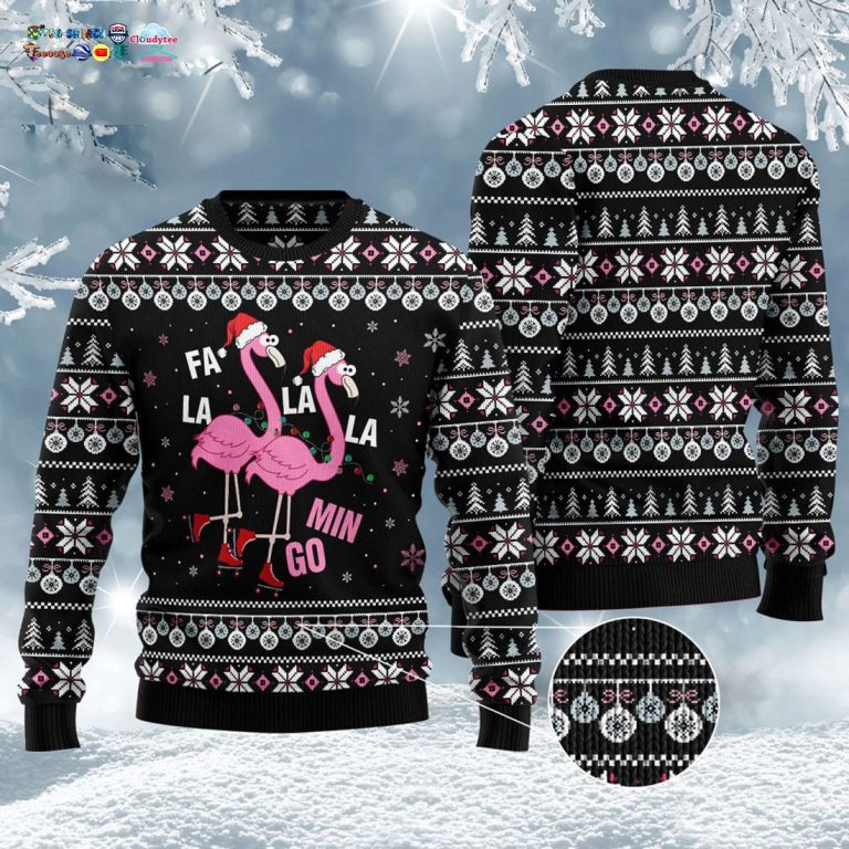 Fa La La La Min Go Ugly Christmas Sweater - Heroine