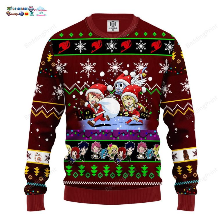 Fairy Tail Anime Ugly Christmas Sweater - Have you joined a gymnasium?