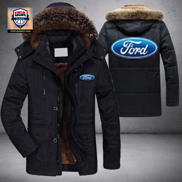 Ford Luxury Brand Parka Jacket Winter Coat – Usalast