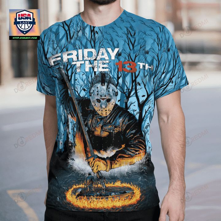 Friday the 13th Halloween All Over Print Shirt Style 1 - Trending picture dear