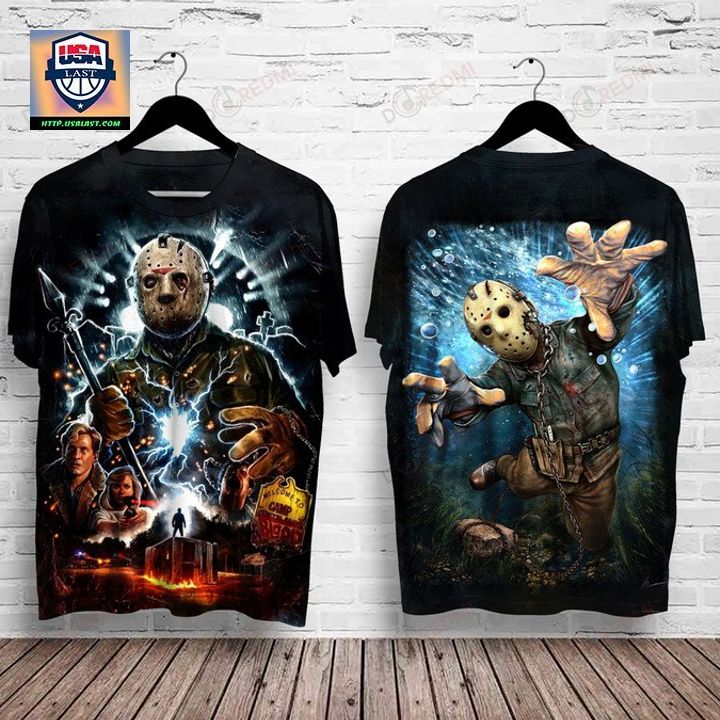 Friday The 13th Welcome to Camp Crystal Lake 3D Shirt – Usalast