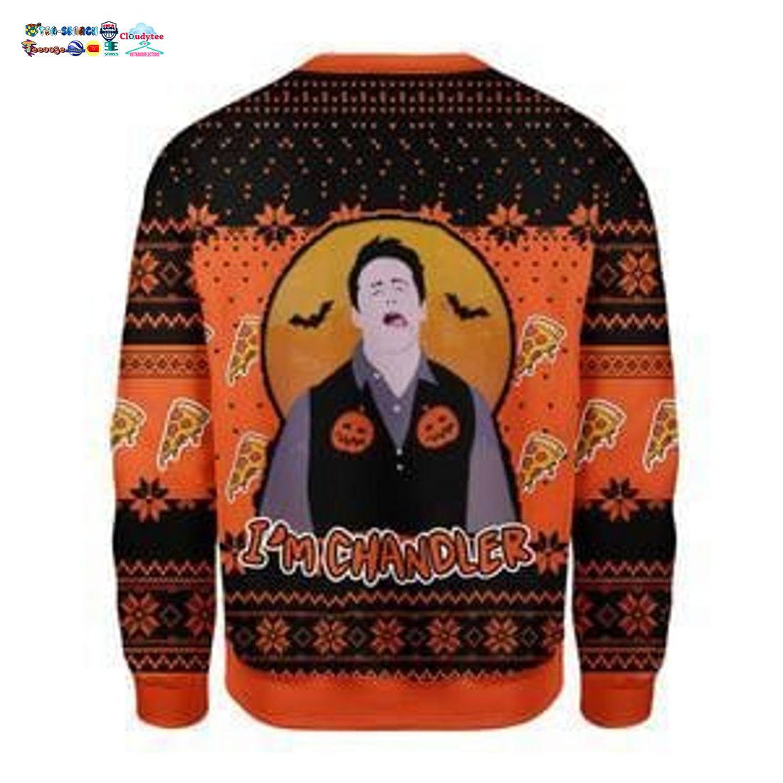 Friends I'm Chandler Ugly Christmas Sweater