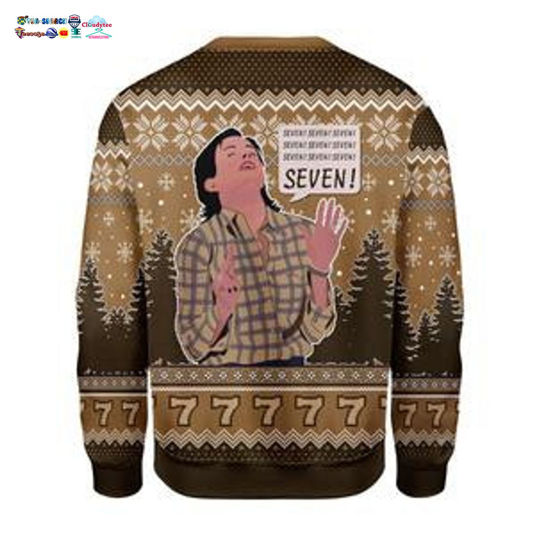 Friends Seven Ugly Christmas Sweater
