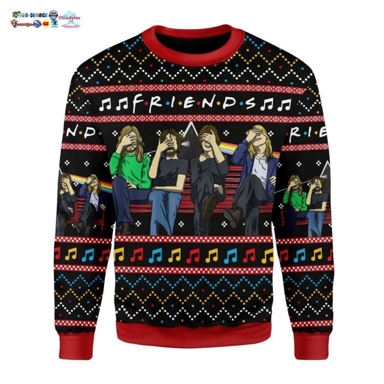 Friends Squad Ugly Christmas Sweater - My friend and partner