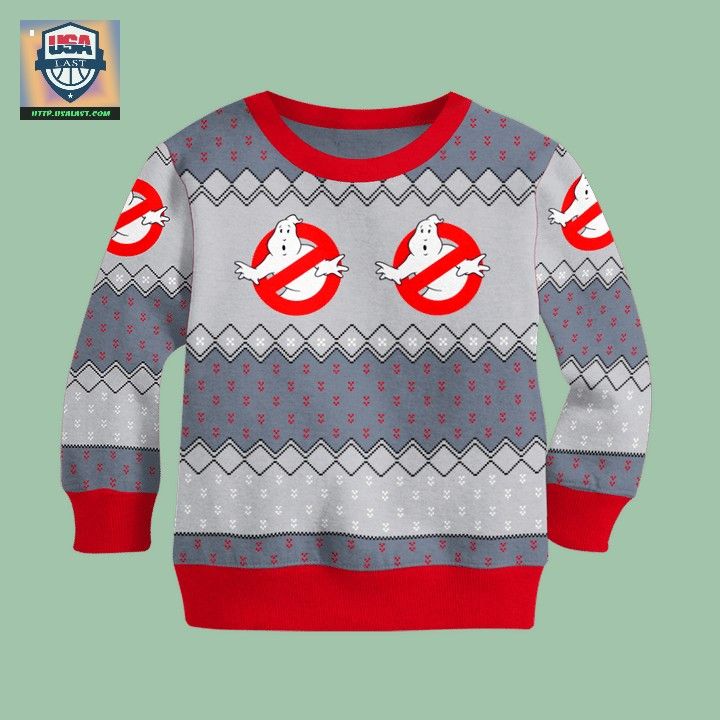 Ghostbusters Movie Ugly Christmas Sweater - You look handsome bro