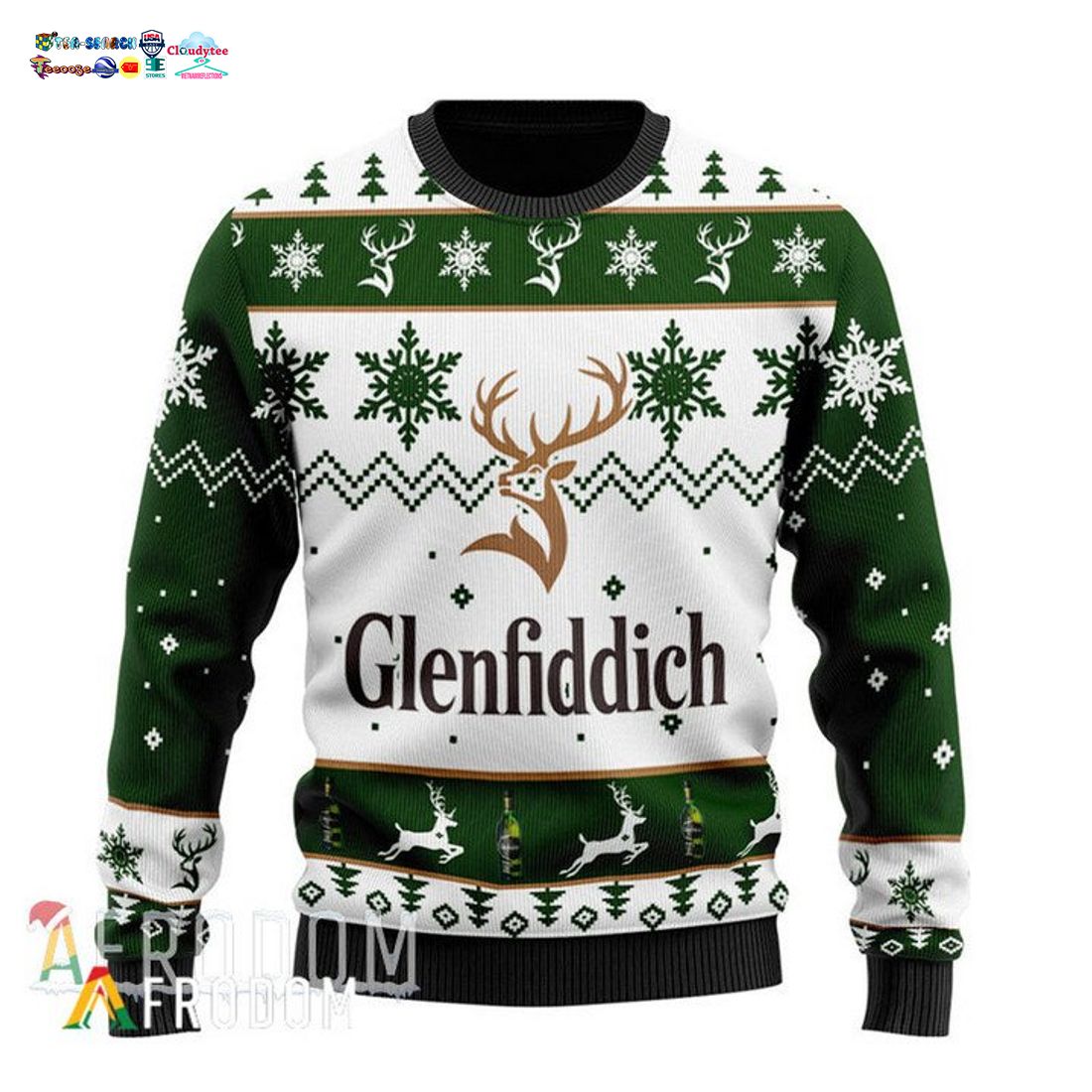 Glenfiddich Ugly Christmas Sweater - saleoff