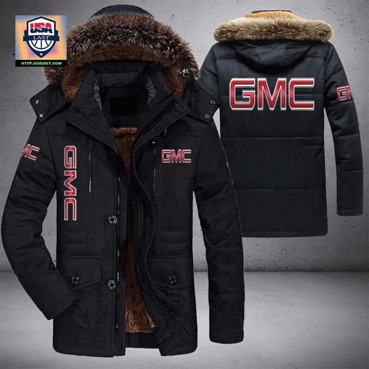 GMC Logo Brand Parka Jacket Winter Coat – Usalast