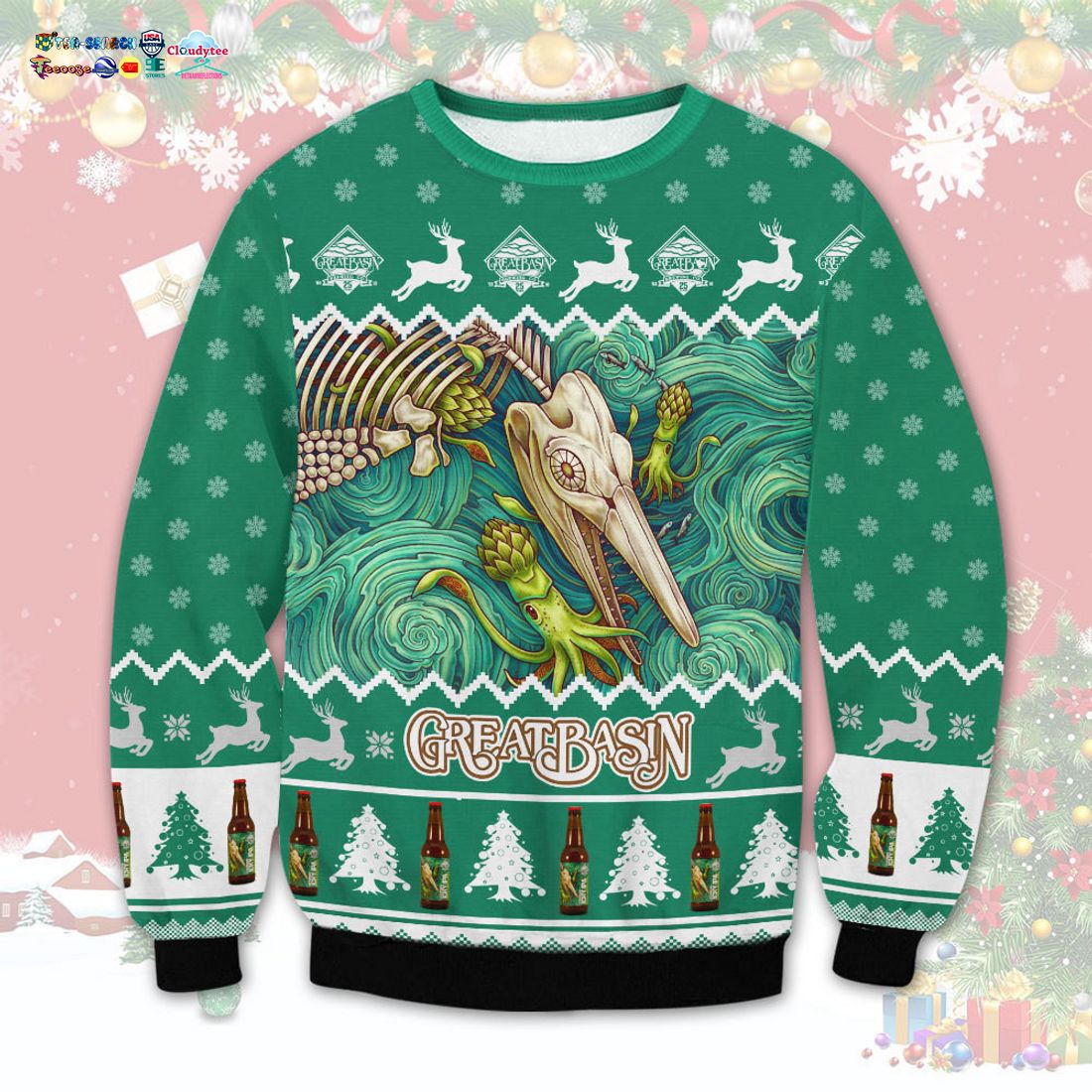 Great Basin Brewing Ugly Christmas Sweater
