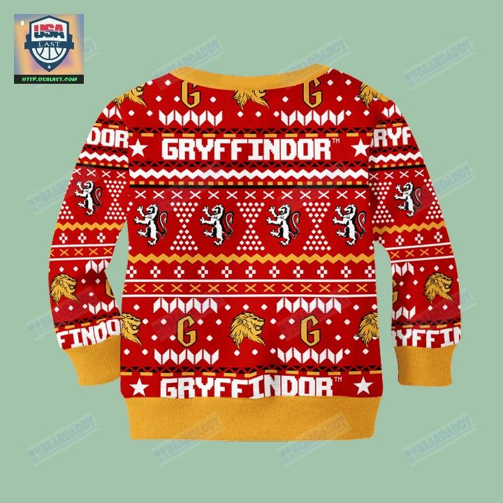 Harry Potter Gryffindor House Ugly Christmas Sweater - Best picture ever