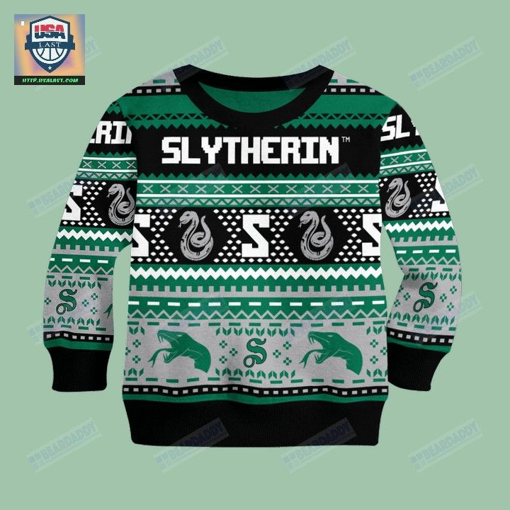 Harry Potter Slytherin House Ugly Christmas Sweater - Long time