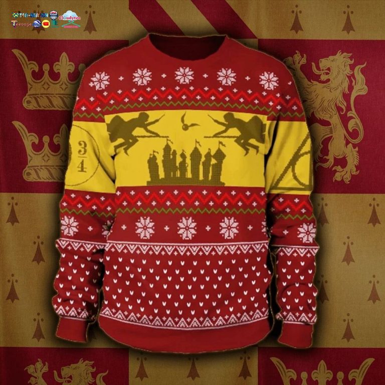 Harry Potter Ugly Christmas Sweater - This is your best picture man