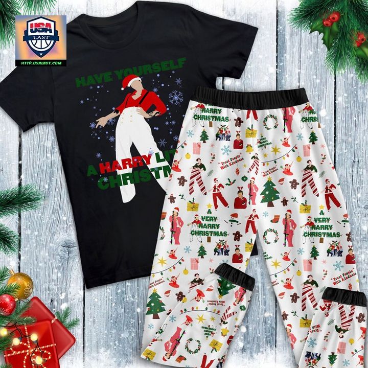 Harry Styles Have Yourself A Harry Little Christmas Pajamas Set – Usalast