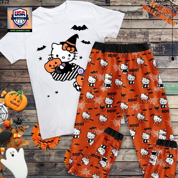 NEW Hello Kitty Halloween Pajamas Set - Usalast