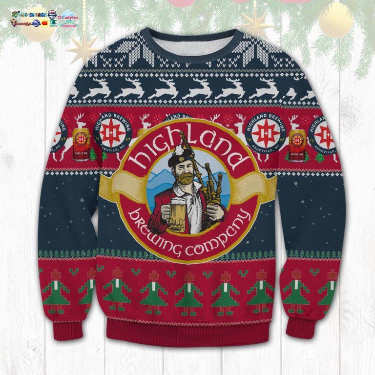 Highland Brewing Company Ugly Christmas Sweater - Best picture ever