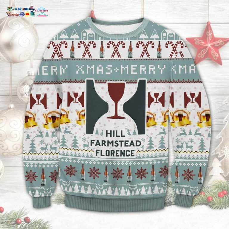 Hill Farmstead Ugly Christmas Sweater - You look beautiful forever