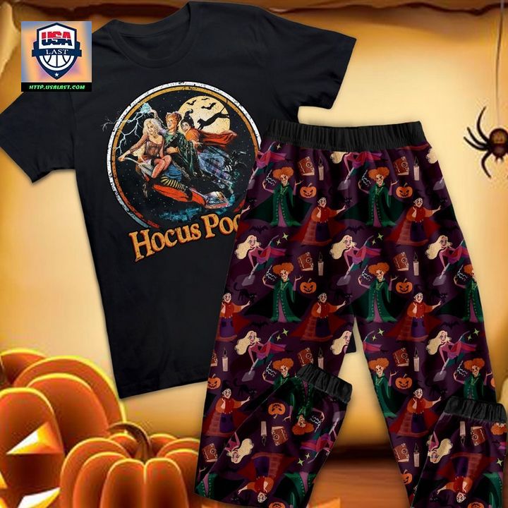 Hocus Pocus Happy Halloween Pajamas Set - Amazing Pic