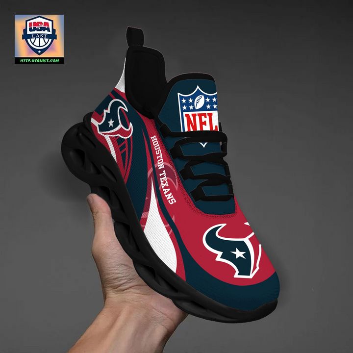 Houston Texans NFL Customized Max Soul Sneaker - You look too weak