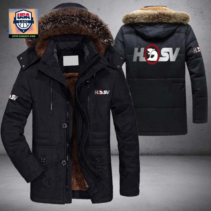 HSV Car Brand Parka Jacket Winter Coat - Best couple on earth