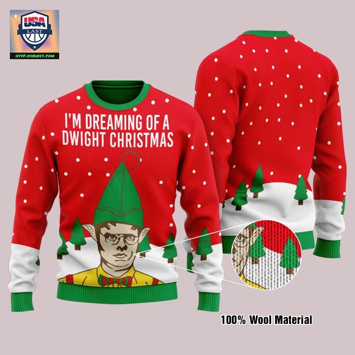 I’m Dreaming Of A Dwight Christmas Sweater – Usalast