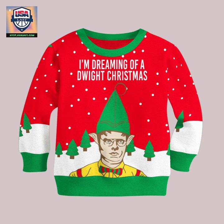 2022 NEW I’m Dreaming Of A Dwight Christmas Sweater - Usalast