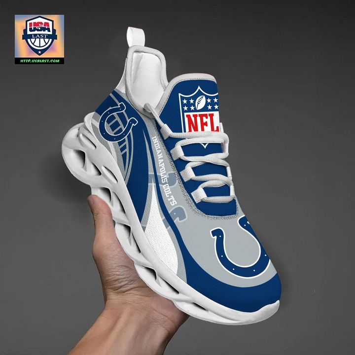 Indianapolis Colts NFL Customized Max Soul Sneaker - Loving, dare I say?