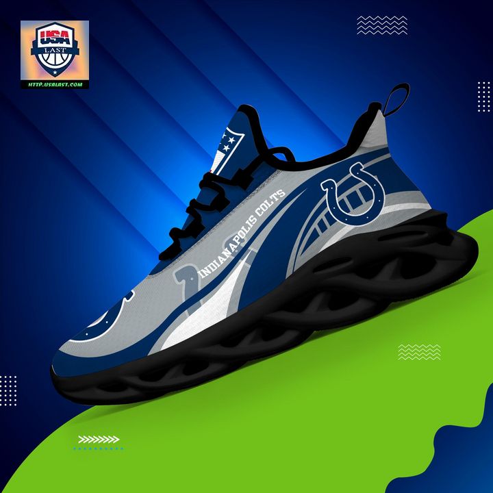 Indianapolis Colts NFL Customized Max Soul Sneaker - Hey! You look amazing dear