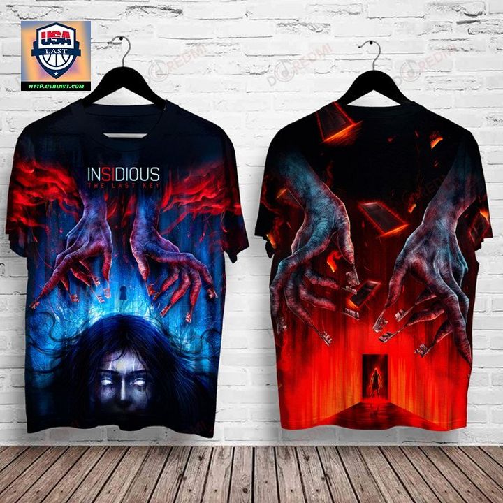 Insidious Chapter 4 The Last Key Halloween 3D Shirt - Handsome as usual