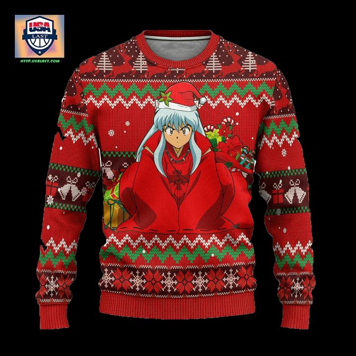 Inuyasha Ugly Christmas Sweater Anime Xmas Gift – Usalast
