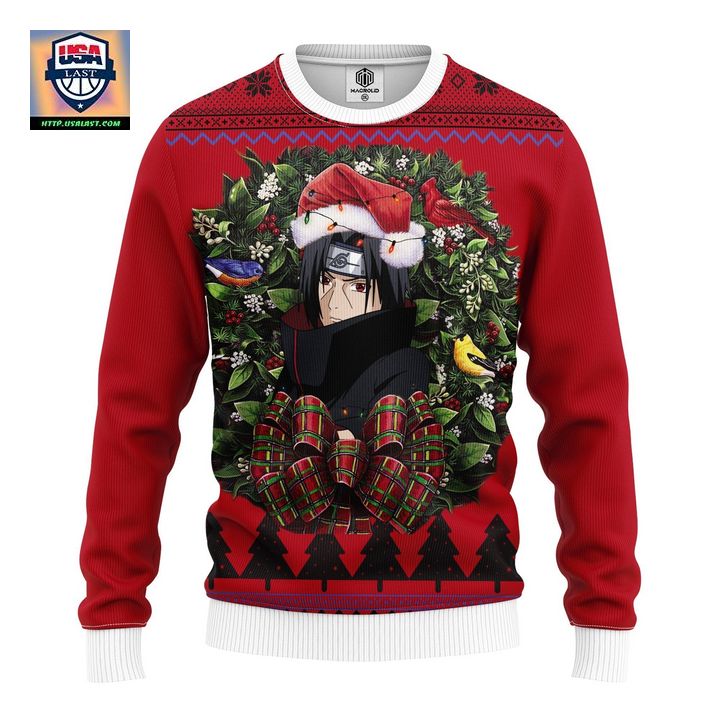 Itachi Uchiha Naruto Noel Mc Ugly Christmas Sweater Thanksgiving Gift – Usalast