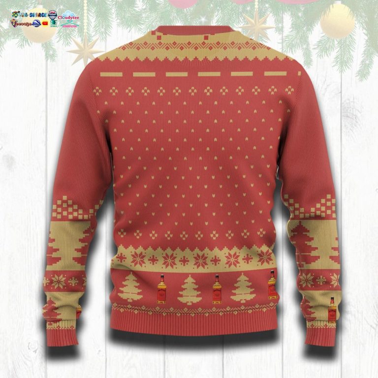 Jack Daniel's Tennessee Fire Ugly Christmas Sweater - You look elegant man