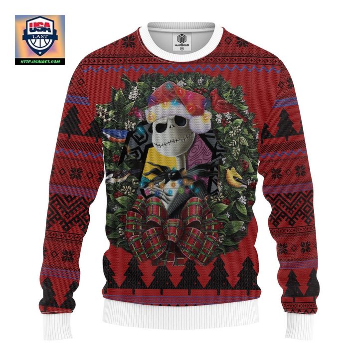 Jack Skellington Nightmare Before Christmas Mc Ugly Christmas Sweater Thanksgiving Gift – Usalast