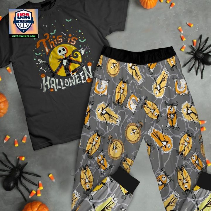 Jack Skellington This Is Halloween Pajamas Set - My favourite picture of yours