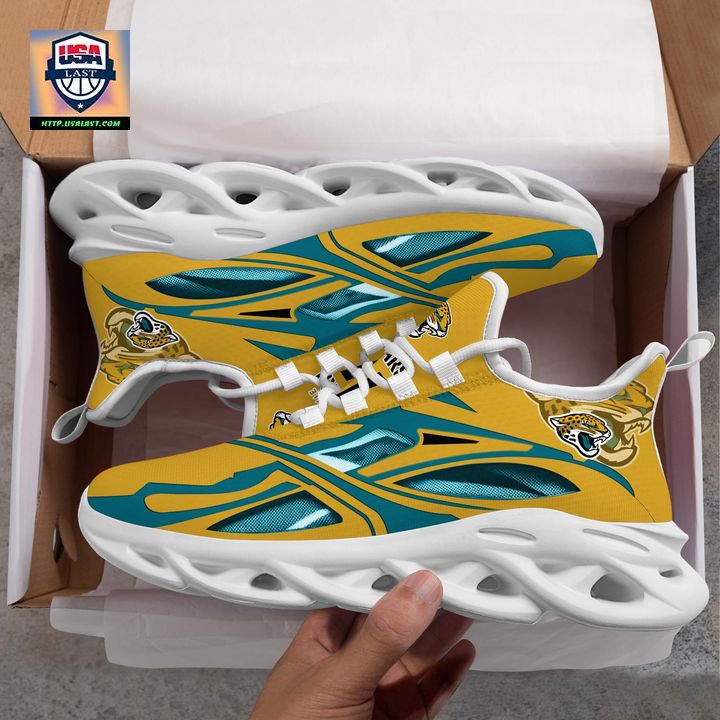 Jacksonville Jaguars NFL Clunky Max Soul Shoes New Model - Rocking picture