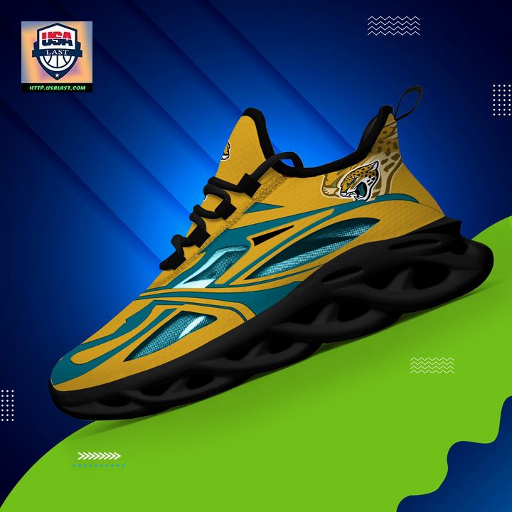 Jacksonville Jaguars NFL Clunky Max Soul Shoes New Model - You look lazy