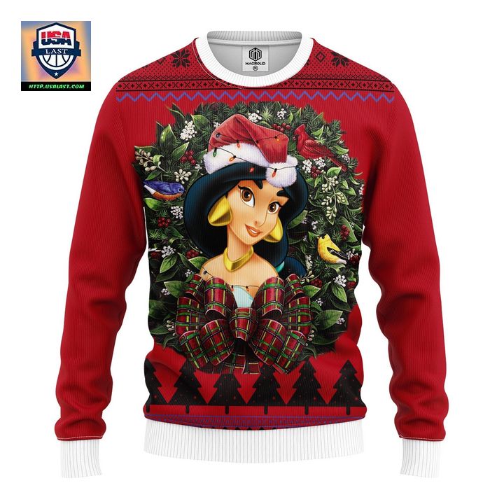 Jasmin Princess Noel Mc Ugly Christmas Sweater Thanksgiving Gift – Usalast