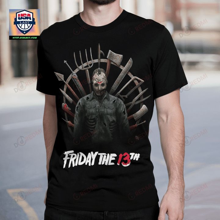 Jason Voorhees Friday the 13th New Model 3D Shirt Ver05 - My friends!