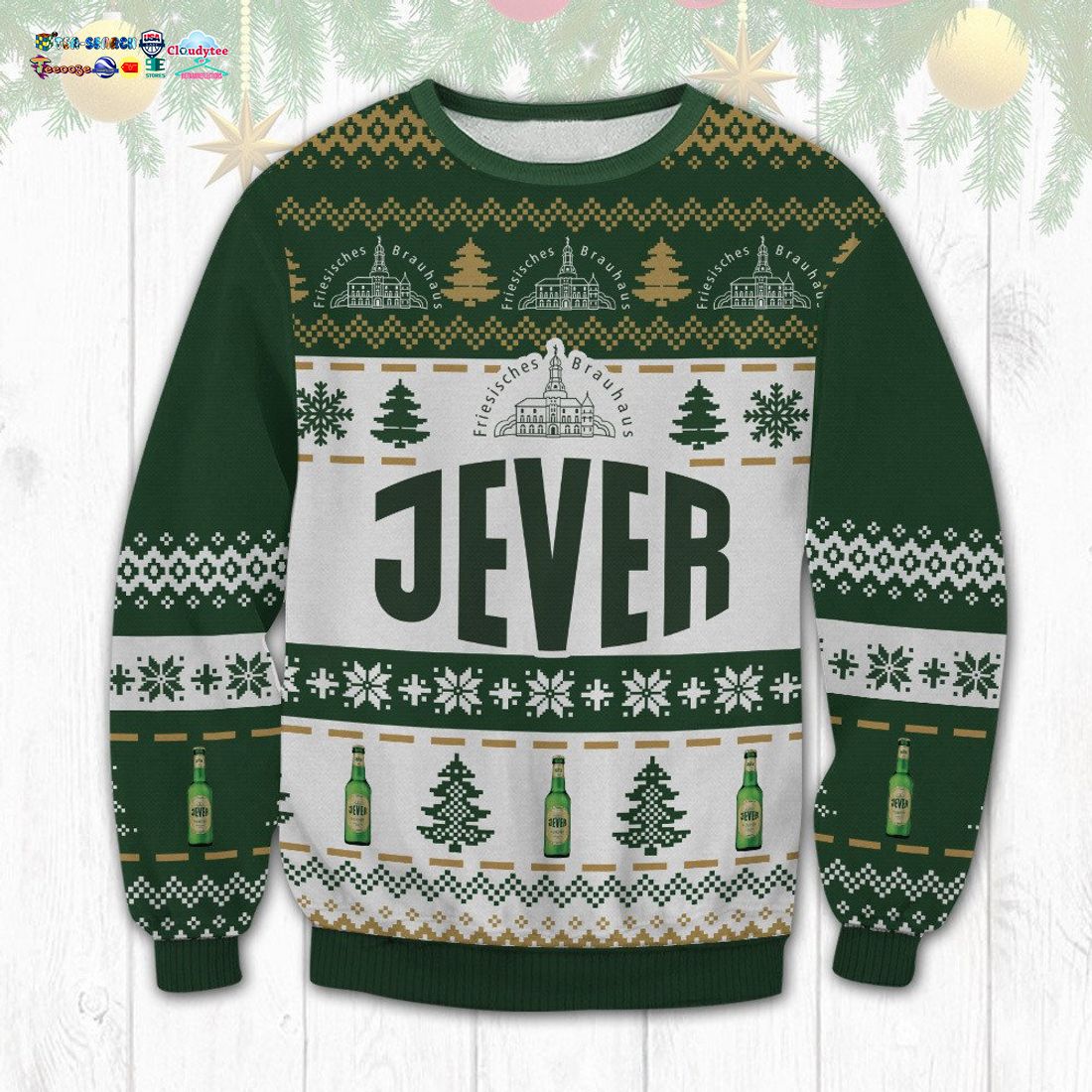 Jever Ugly Christmas Sweater - Stand easy bro