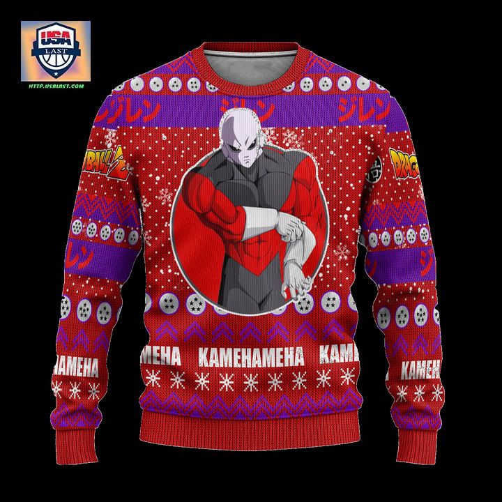 Jiren Anime Ugly Christmas Sweater Dragon Ball Z Xmas Gift - Damn good