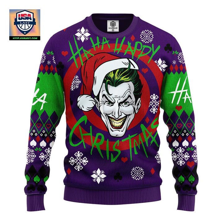 Joker Green Ugly Christmas Sweater Amazing Gift Idea Thanksgiving Gift – Usalast