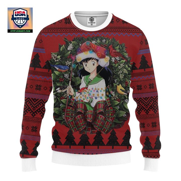 Kagome Inuyasha Mc Ugly Christmas Sweater Thanksgiving Gift – Usalast