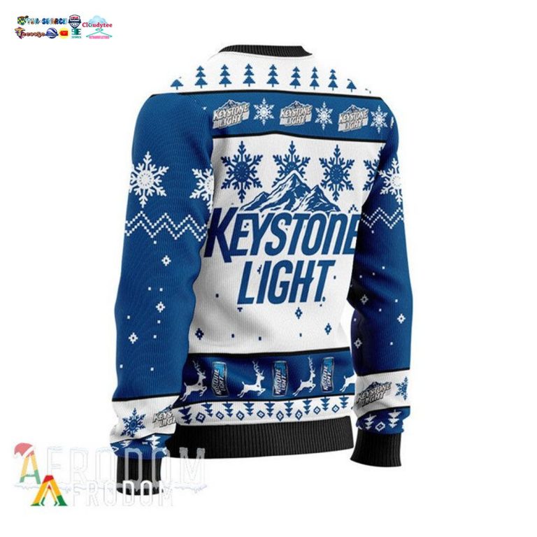 Keystone Light Ver 3 Ugly Christmas Sweater - Hey! You look amazing dear