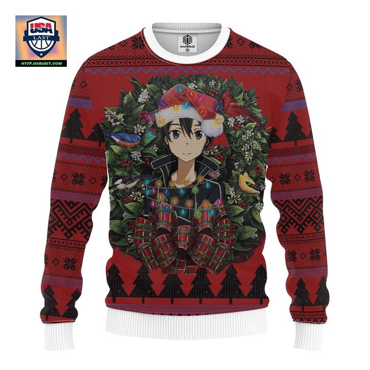 Kirito Sword Art Online Mc Ugly Christmas Sweater Thanksgiving Gift – Usalast