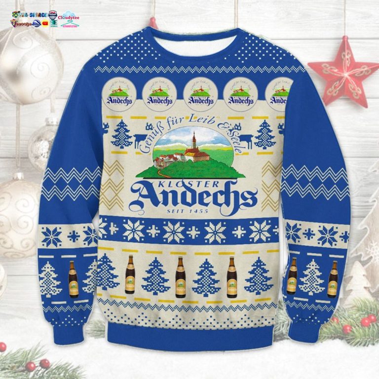 Kloster Andechs Ugly Christmas Sweater - You look handsome bro