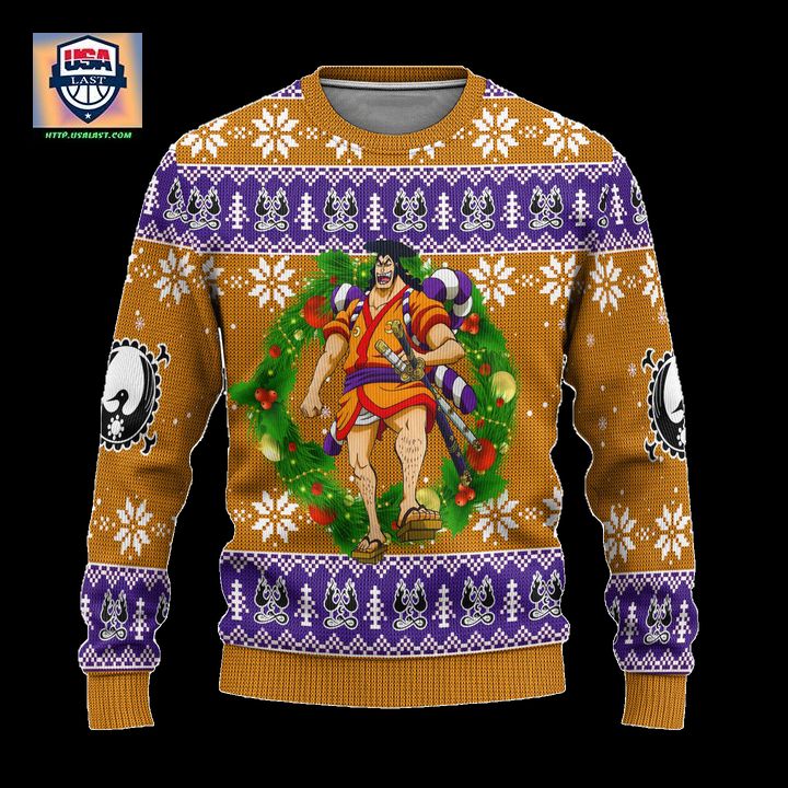 Kozuki Oden One Piece Anime Ugly Christmas Sweater Xmas Gift – Usalast