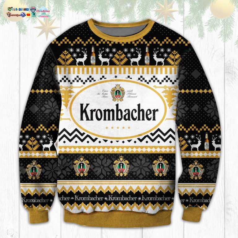 Krombacher Ugly Christmas Sweater - Ah! It is marvellous