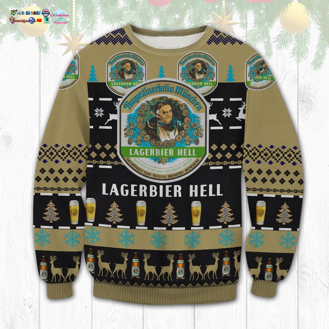 Lagerbier Hell Ugly Christmas Sweater - Have you joined a gymnasium?