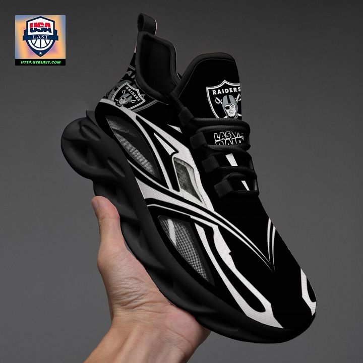 Las Vegas Raiders NFL Clunky Max Soul Shoes New Model - Beauty queen